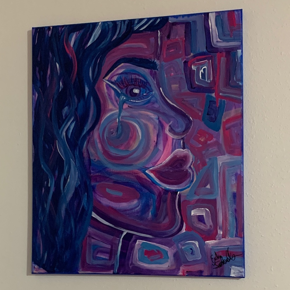 original painting “she”